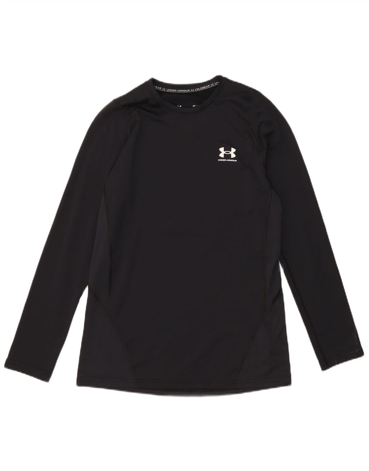 Under Armour Cold Gear Top Manches Longues Homme Noir Moyen Polyester
