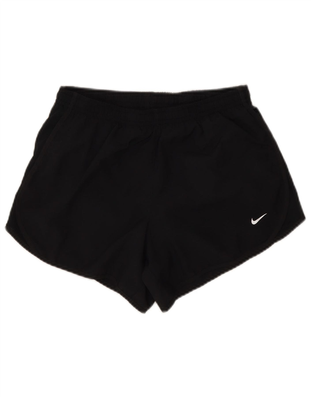 Nike Womens Dri Fit Sport Shorts UK 14 Large Black Polyester