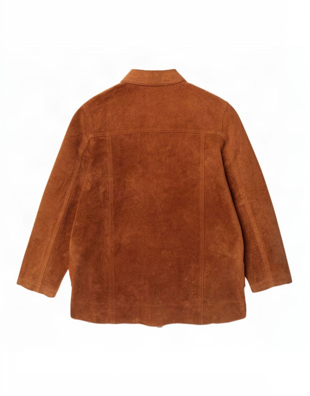 Privilegi Veste en Daim Femme IT 46 Grand Cuir Marron