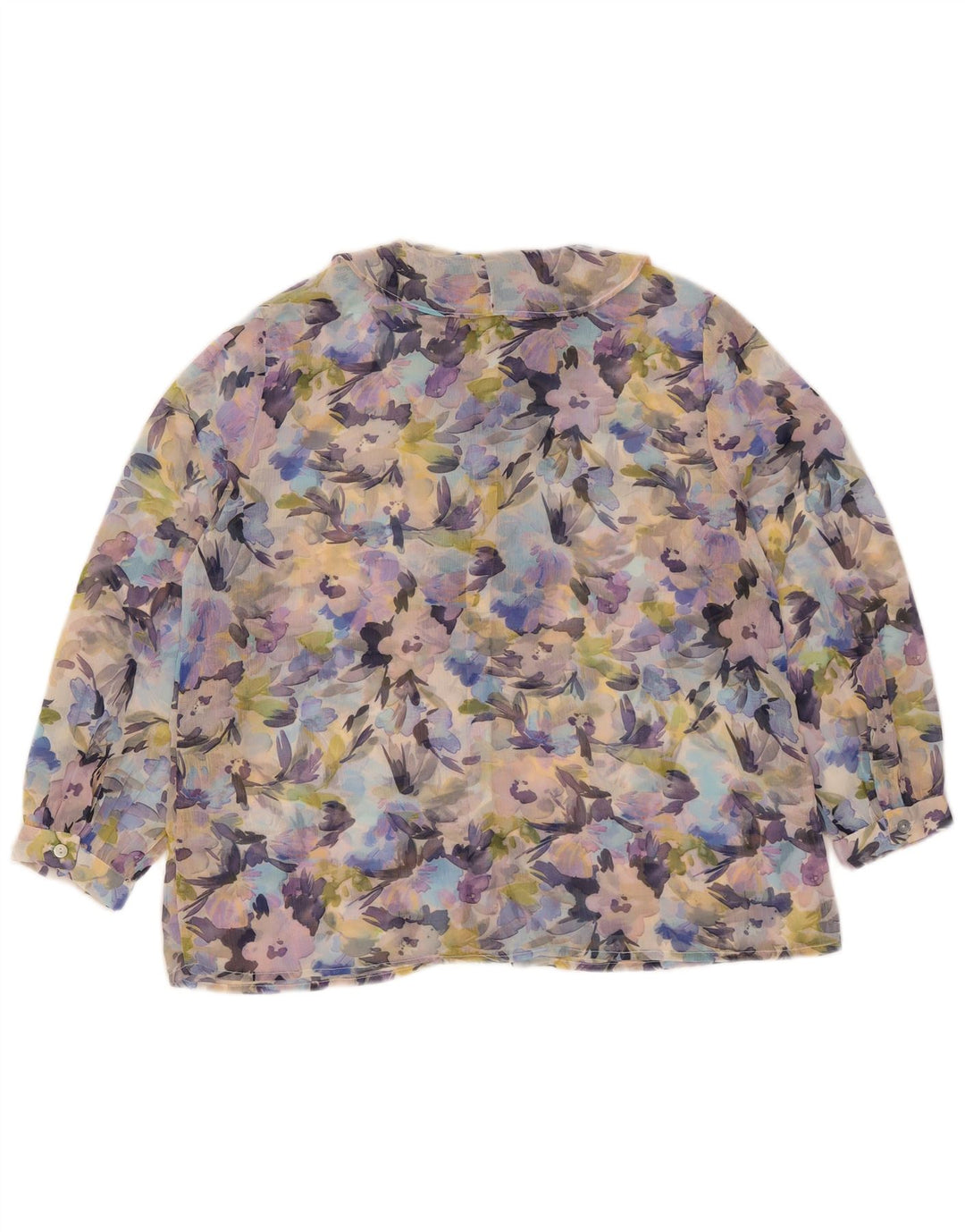 French Connection Chemisier transparent pour femme UK 10 Small Multicolore