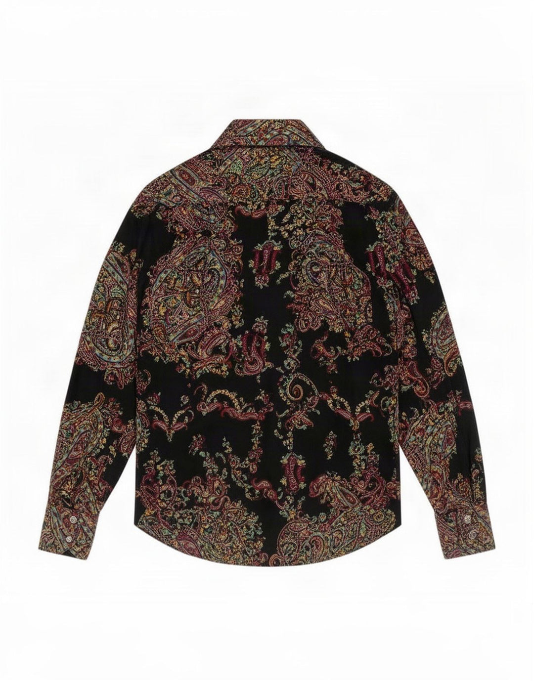 Chemise Femme Etro IT 44 Coton Paisley Noir Moyen