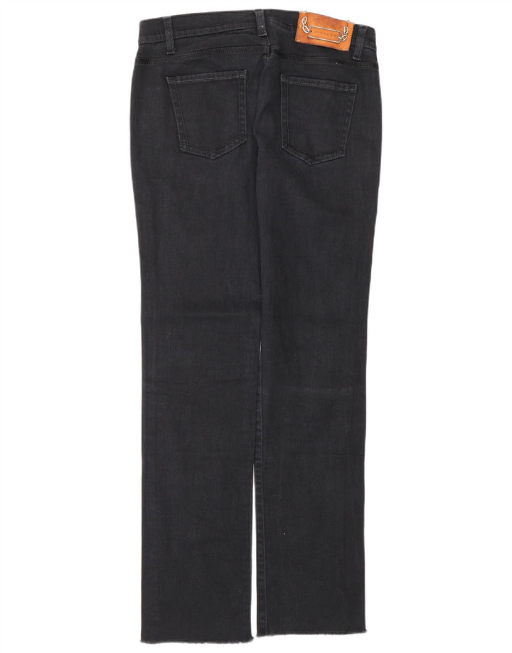 ICEBERG Jean droit taille basse femme W31 L30 bleu marine coton