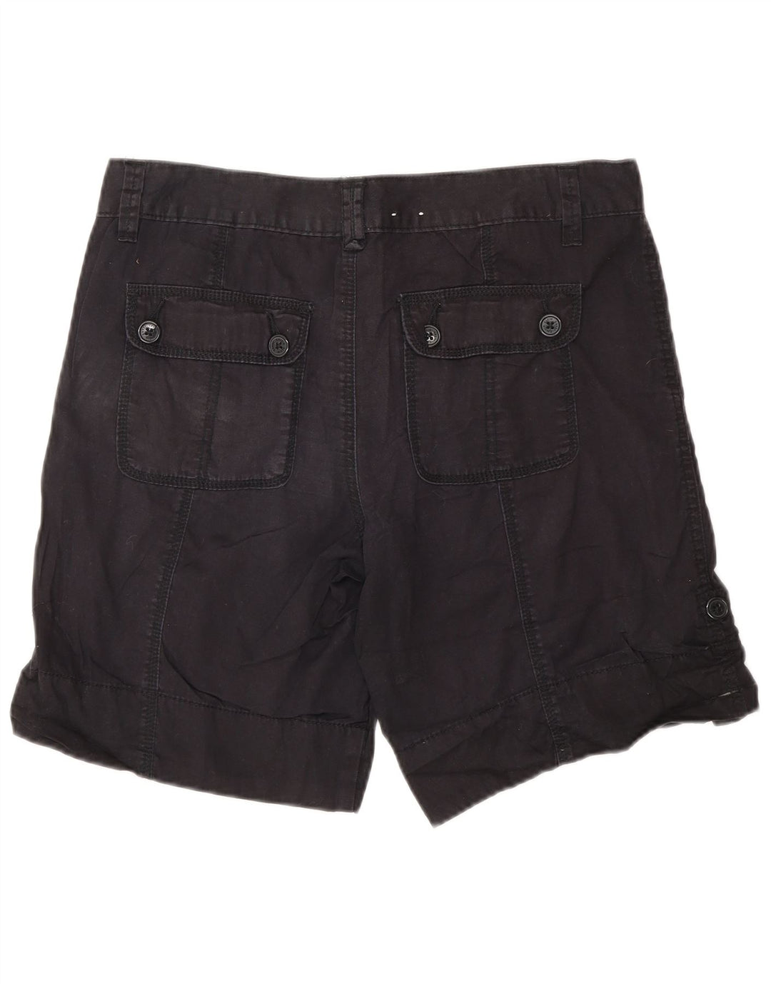 CALVIN KLEIN Short cargo pour femme US 6 Medium W30 Coton noir