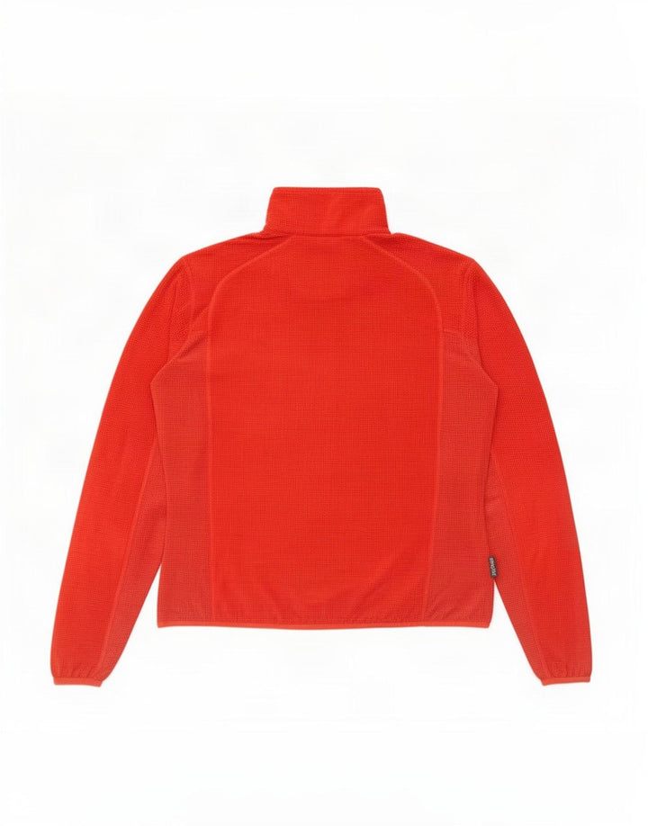 SALEWA Pull polaire à col zippé pour homme, grand rouge