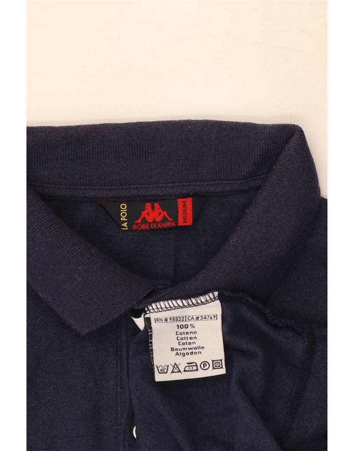 Kappa Polo Homme Bleu Marine Moyen Coton