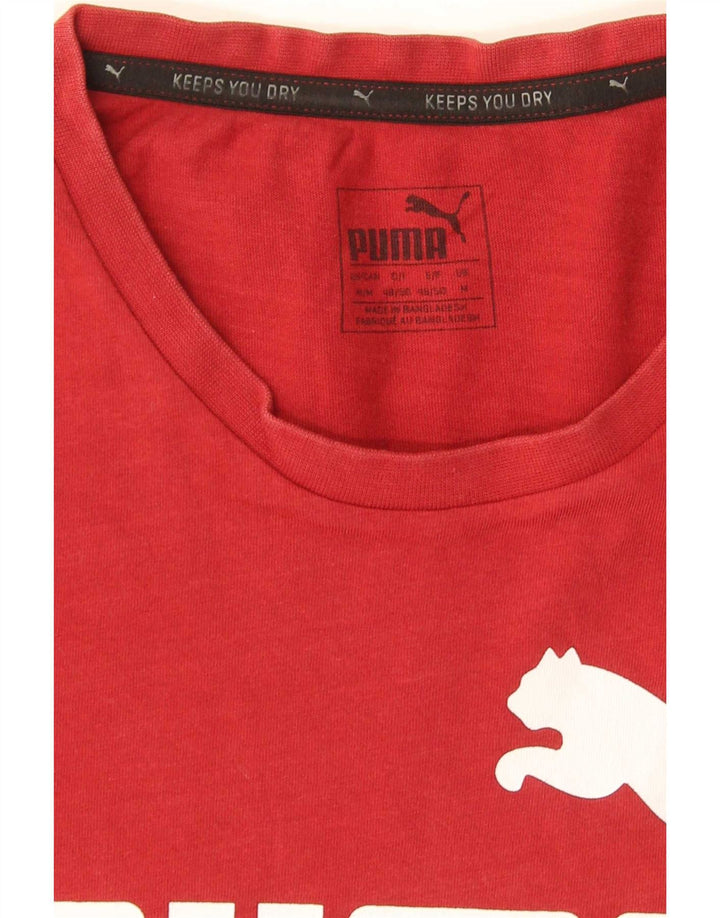 Puma Tee-Shirt Graphic Homme Rouge Moyen