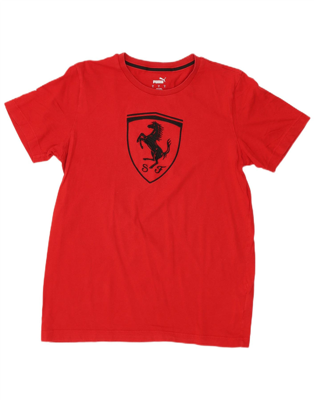 PUMA T-Shirt Ferrari Graphic Homme Rouge Petit