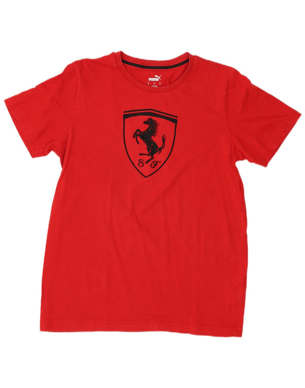 PUMA T-Shirt Ferrari Graphic Homme Rouge Petit