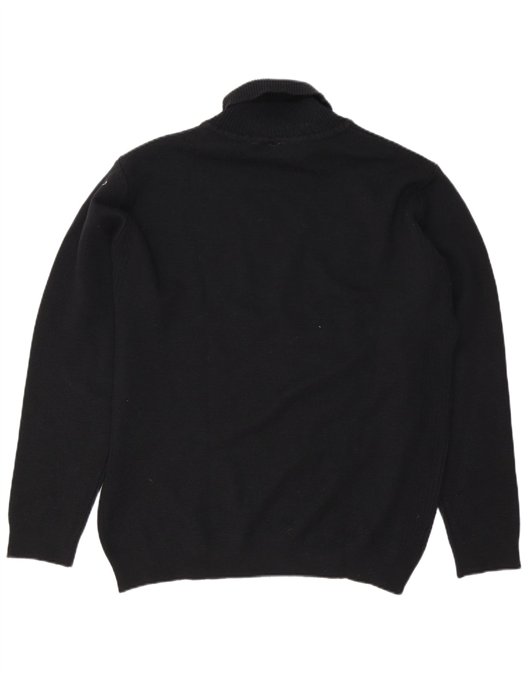 Lacoste Pull col roulé pour homme Taille 8 3XL Laine noire