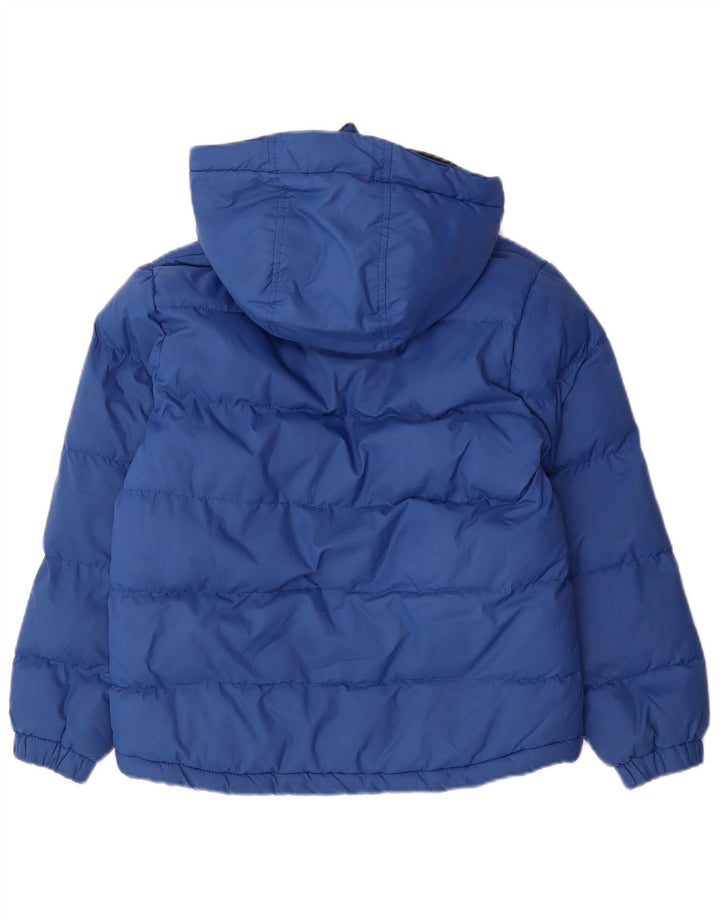 Timberland Veste matelassée à capuche garçon 9-10 ans bleu polyester