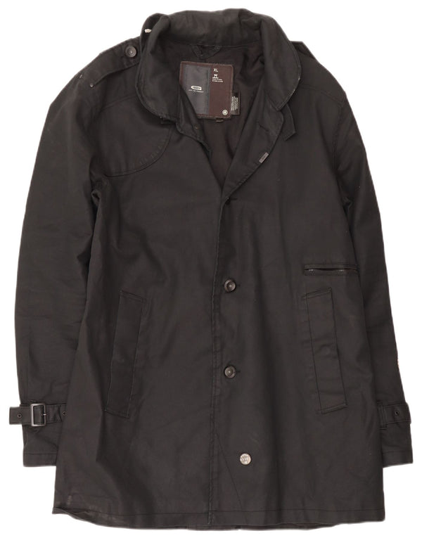 G-Star Trench-Coat Homme UK 42 XL Coton Noir