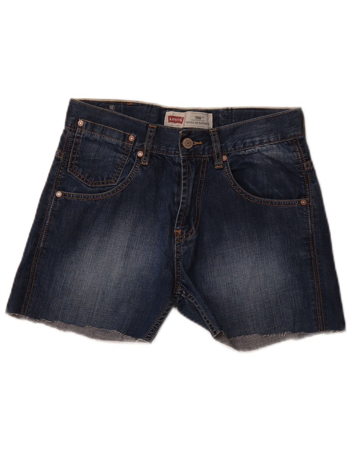 LEVI'S Short en Denim Regular Fille 508 15-16 Ans W26 Bleu Coton