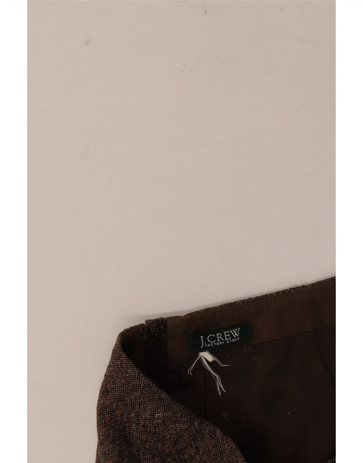 J. Crew Jupe Midi Femme W28 Marron Moyen Moucheté