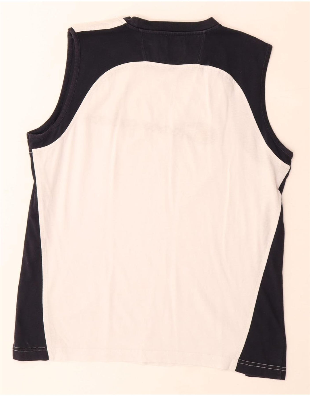 Champion Débardeur Graphique Homme Grand Blanc Colorblock Coton