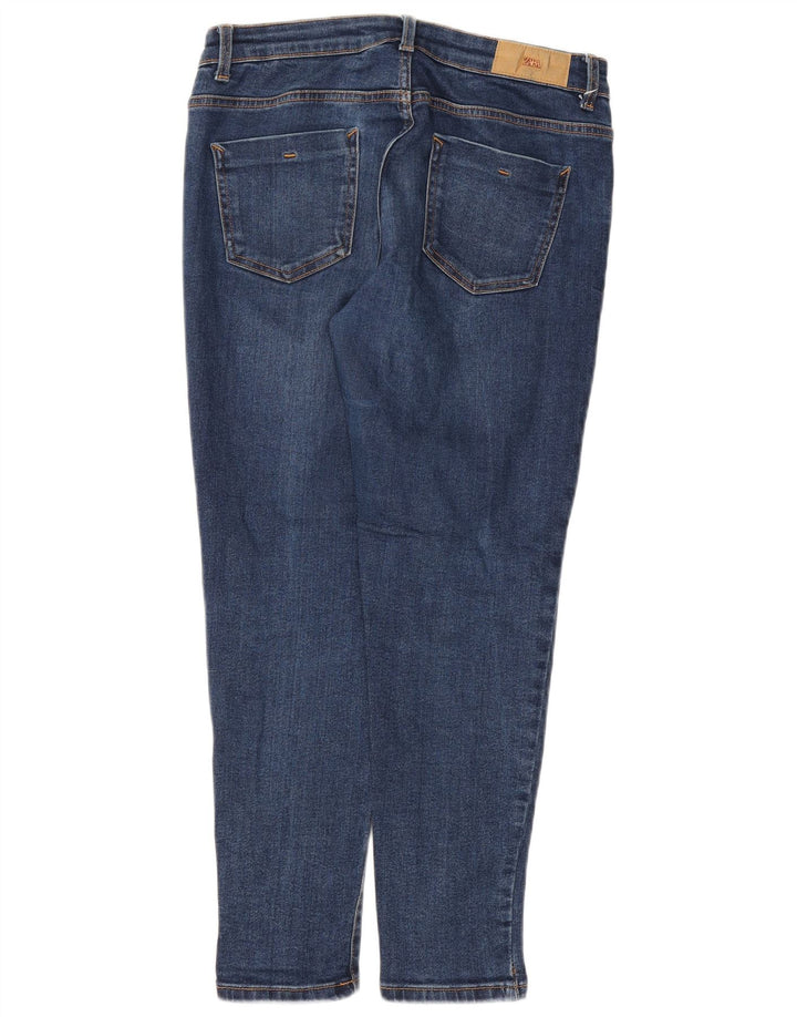 Zara Jean Slim Femme EU 40 Moyen W30 L27 Bleu