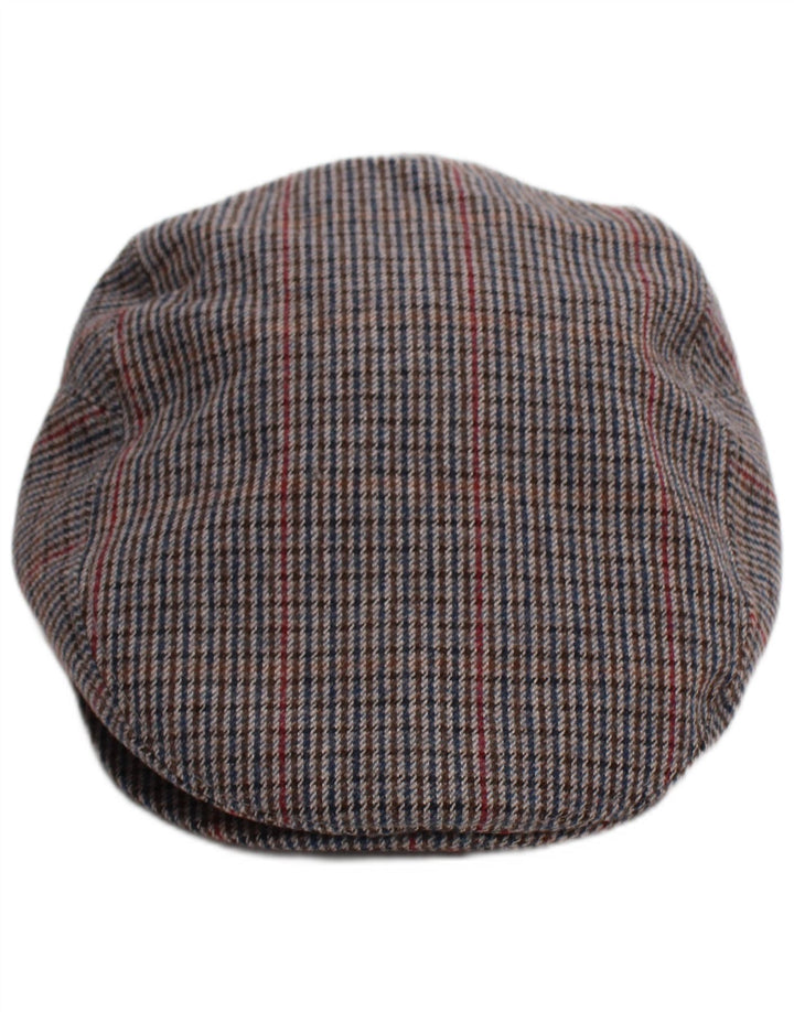 Barts Casquette Plate Femme Gris Moyen Pied-de-Poule Classique