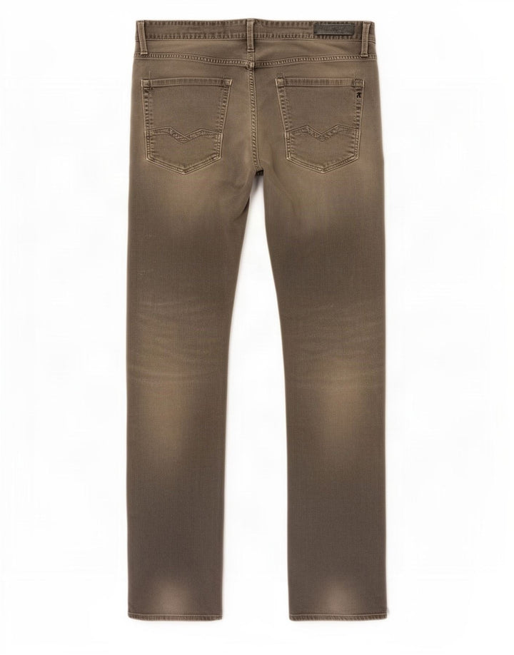 Replay Jean Slim Waitom Homme W36 L36 Gris Coton