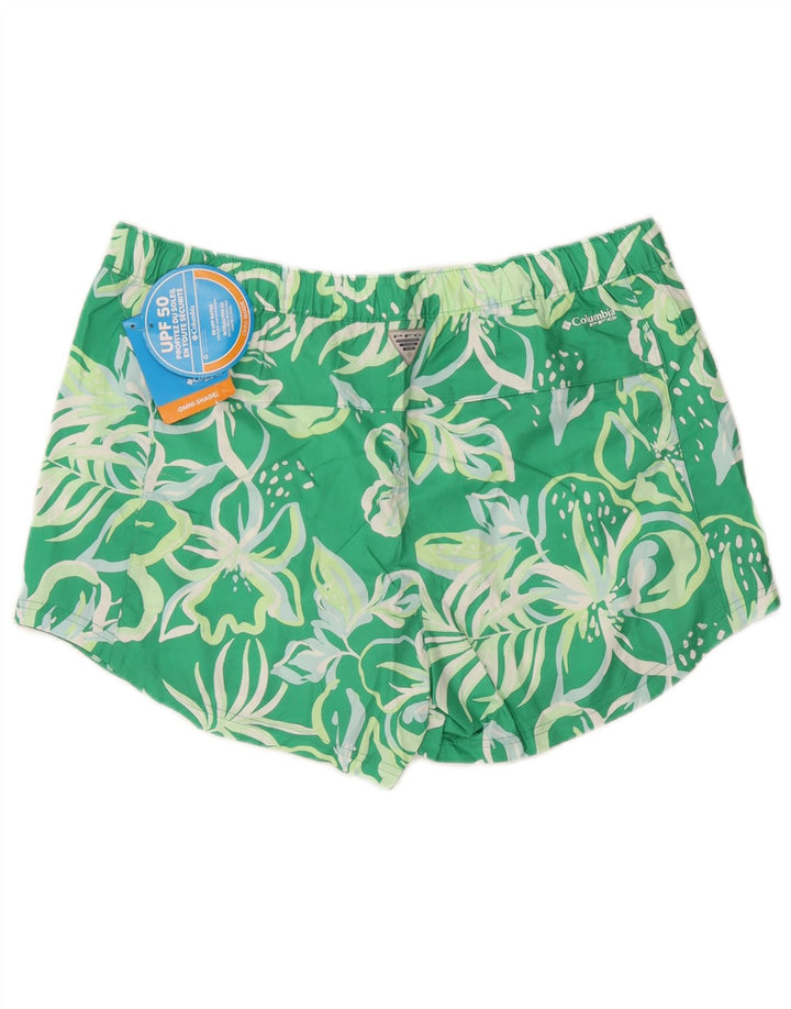 Columbia Short de Bain Homme Grand Vert Floral Polyester