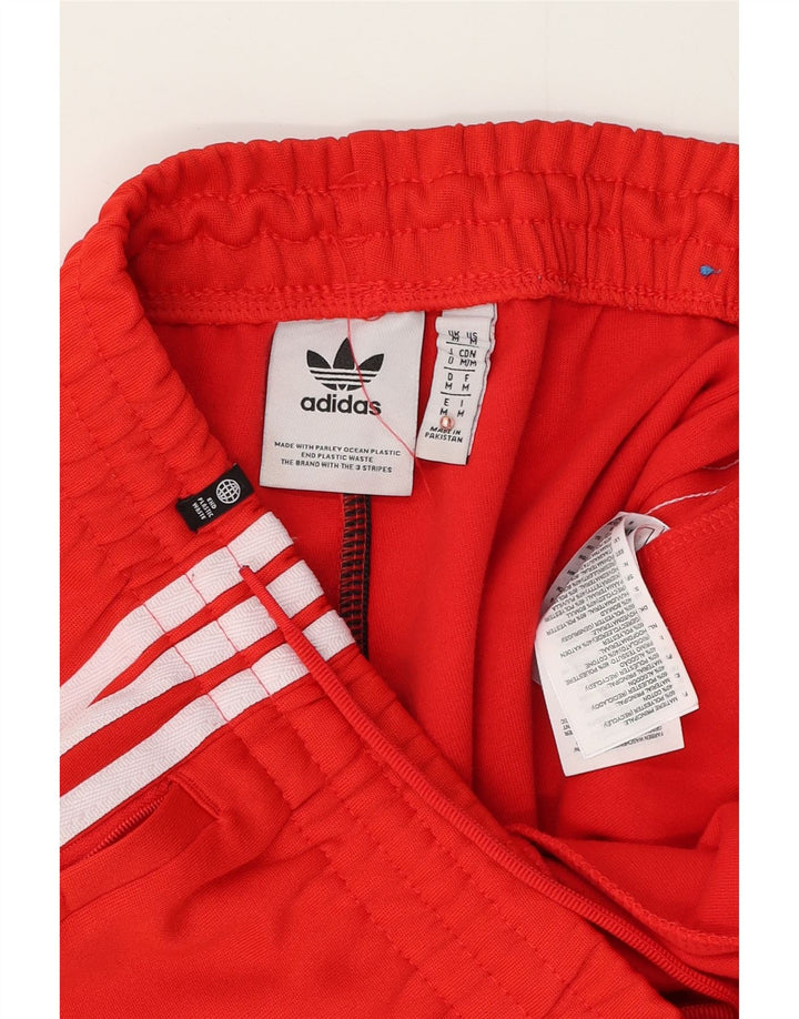 Adidas Pantalon de survêtement pour homme Rouge moyen Polyester