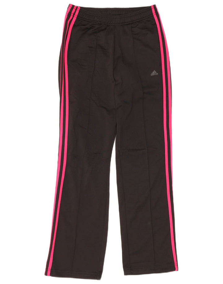 Adidas Pantalon de survêtement pour femme UK 4/6 XS Noir Polyester