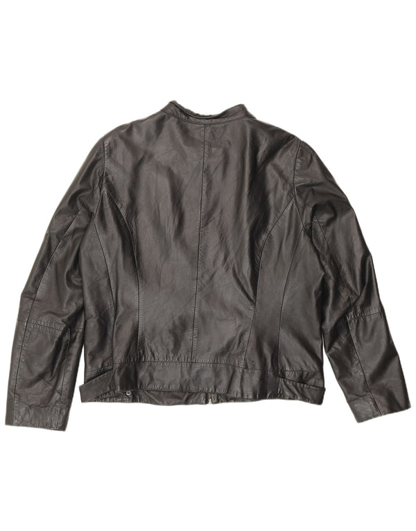 Conbipel Veste en Cuir Femme IT 48 XL Noir