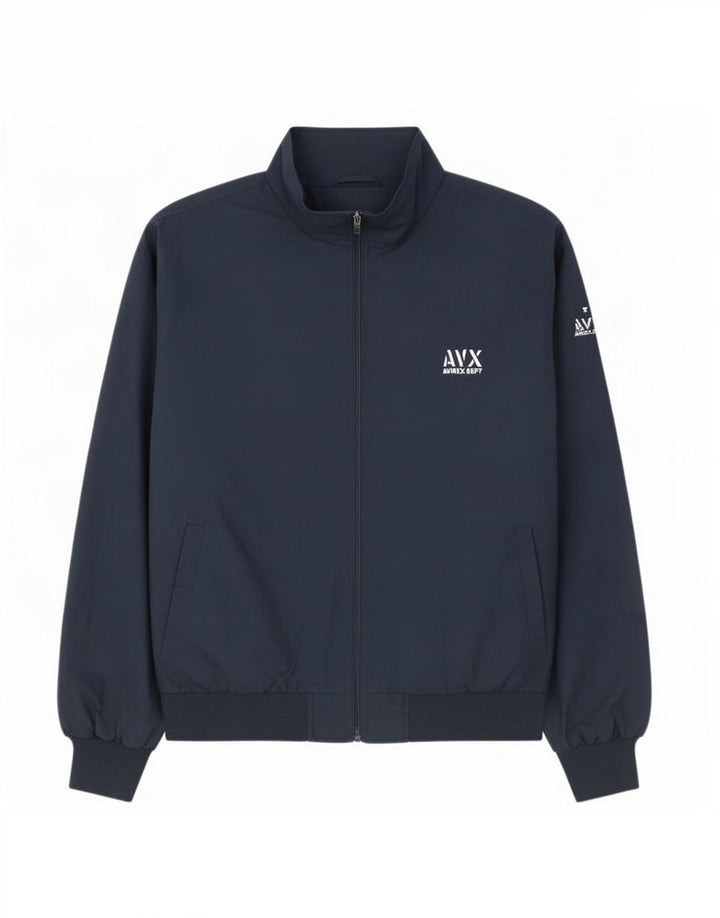 Avirex Veste Bomber Homme UK 44 2XL Bleu Marine Polyester