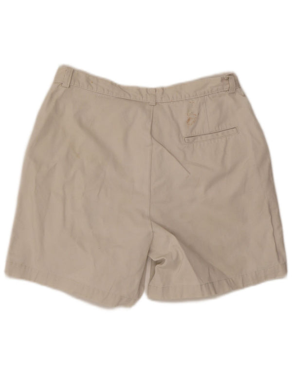 Eddie Bauer Short chino pour femme US 10 Large W30 Blanc