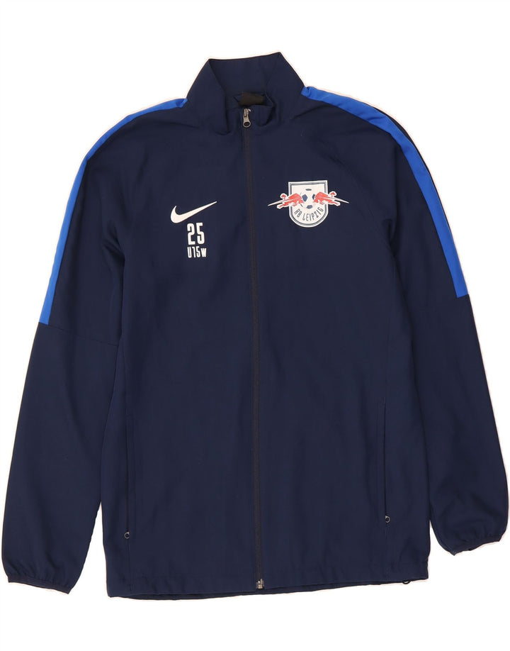 ADIDAS Mens RB Leipzig Tracksuit Top Jacket Medium Navy Blue Polyester Vintage Adidas and Second-Hand Adidas from Messina Hembry 