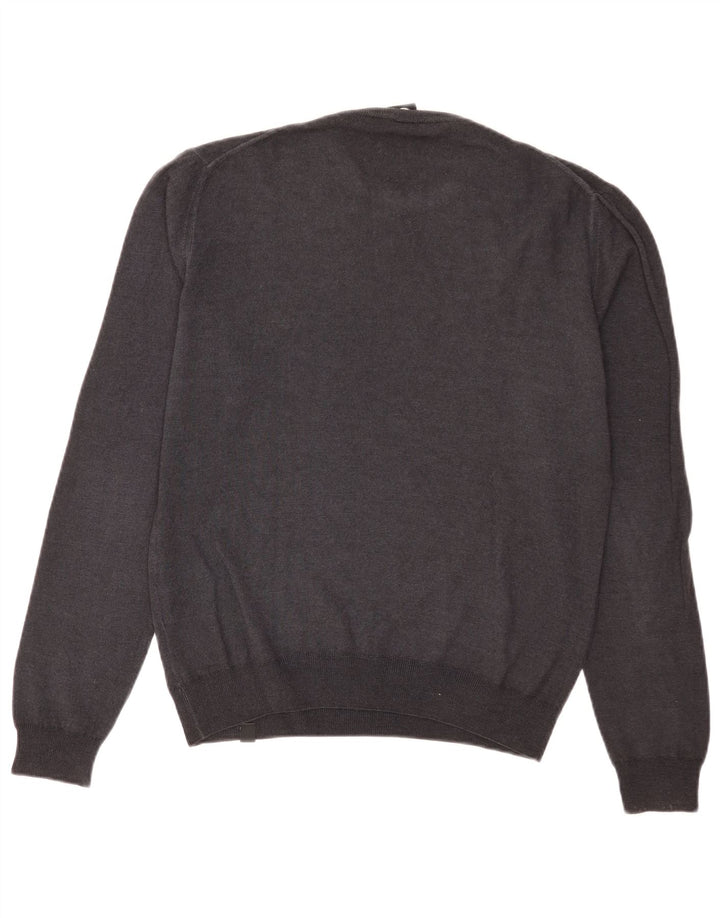 Colmar Pull Col Ras Du Cou XL Gris Laine Vierge