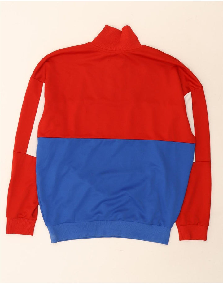 ZARA Homme Sweat-shirt à col zippé Medium Multicolore Colourblock