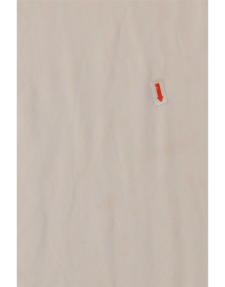 Diesel T-Shirt Graphique Homme Top XL Coton Blanc