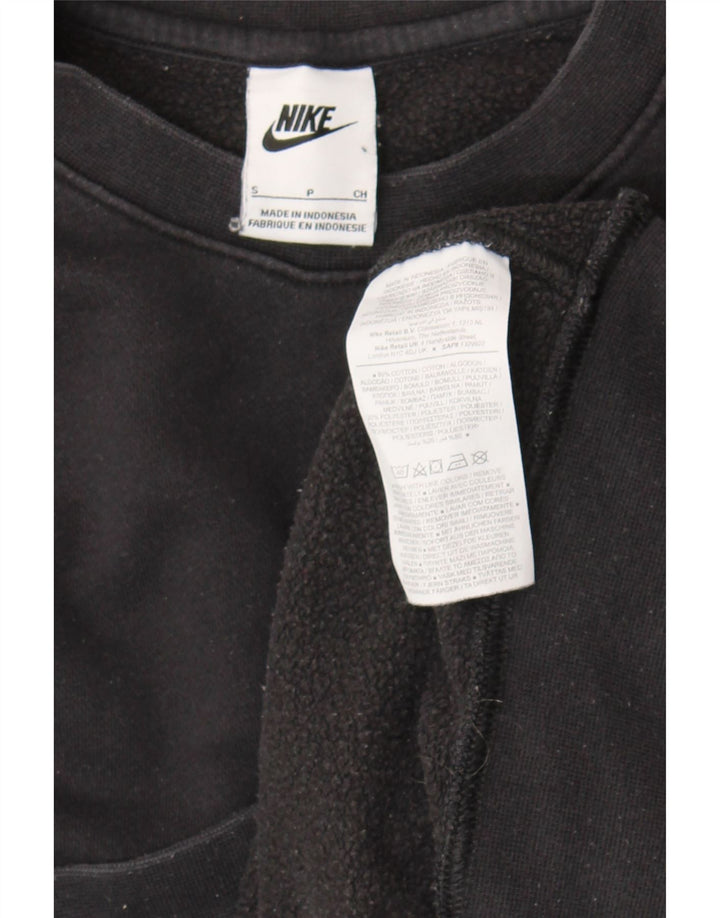 Nike Sweat-shirt pour homme en coton noir Taille S