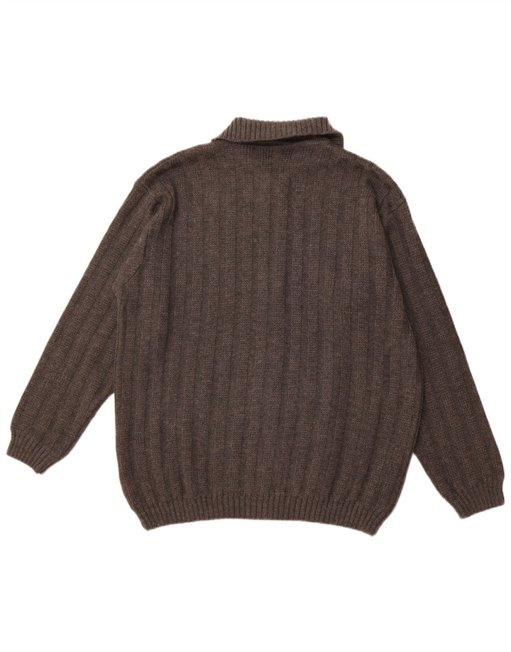 NORTH SAILS Pull Cardigan Homme Grand Gris Acrylique