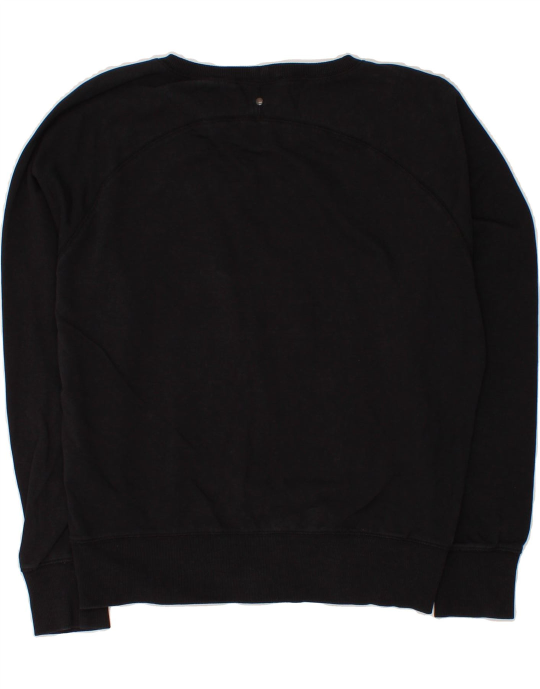 DIESEL Womens Oversized Graphic Sweatshirt Jumper UK 10 Small Black Cotton Vintage Diesel and Second-Hand Diesel from Messina Hembry 