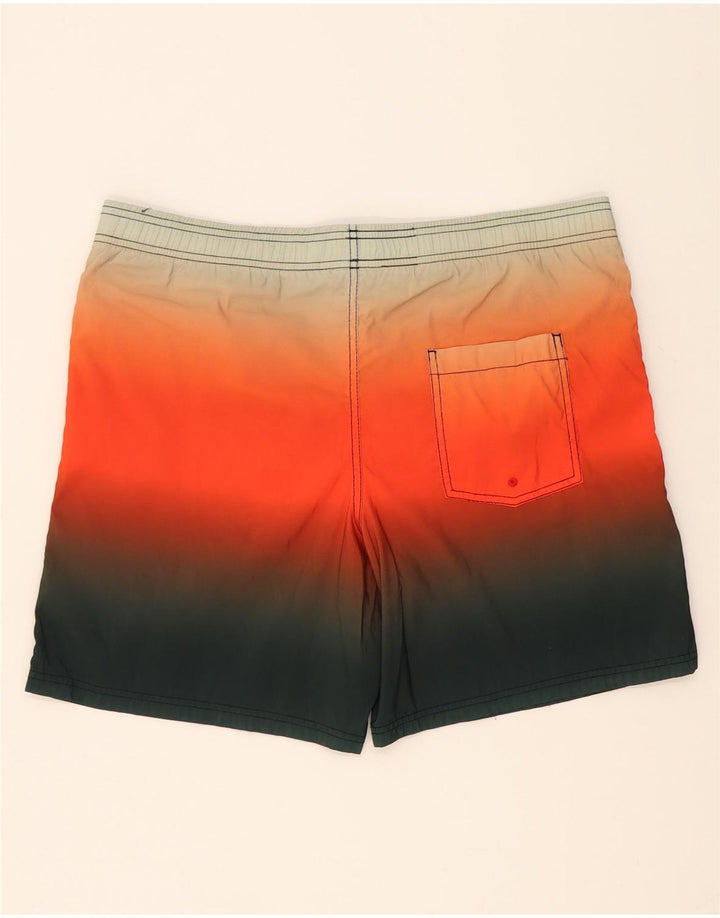O'NEILL Mens Sport Shorts Medium  Orange Tie Dye Polyester Vintage O'Neill and Second-Hand O'Neill from Messina Hembry 