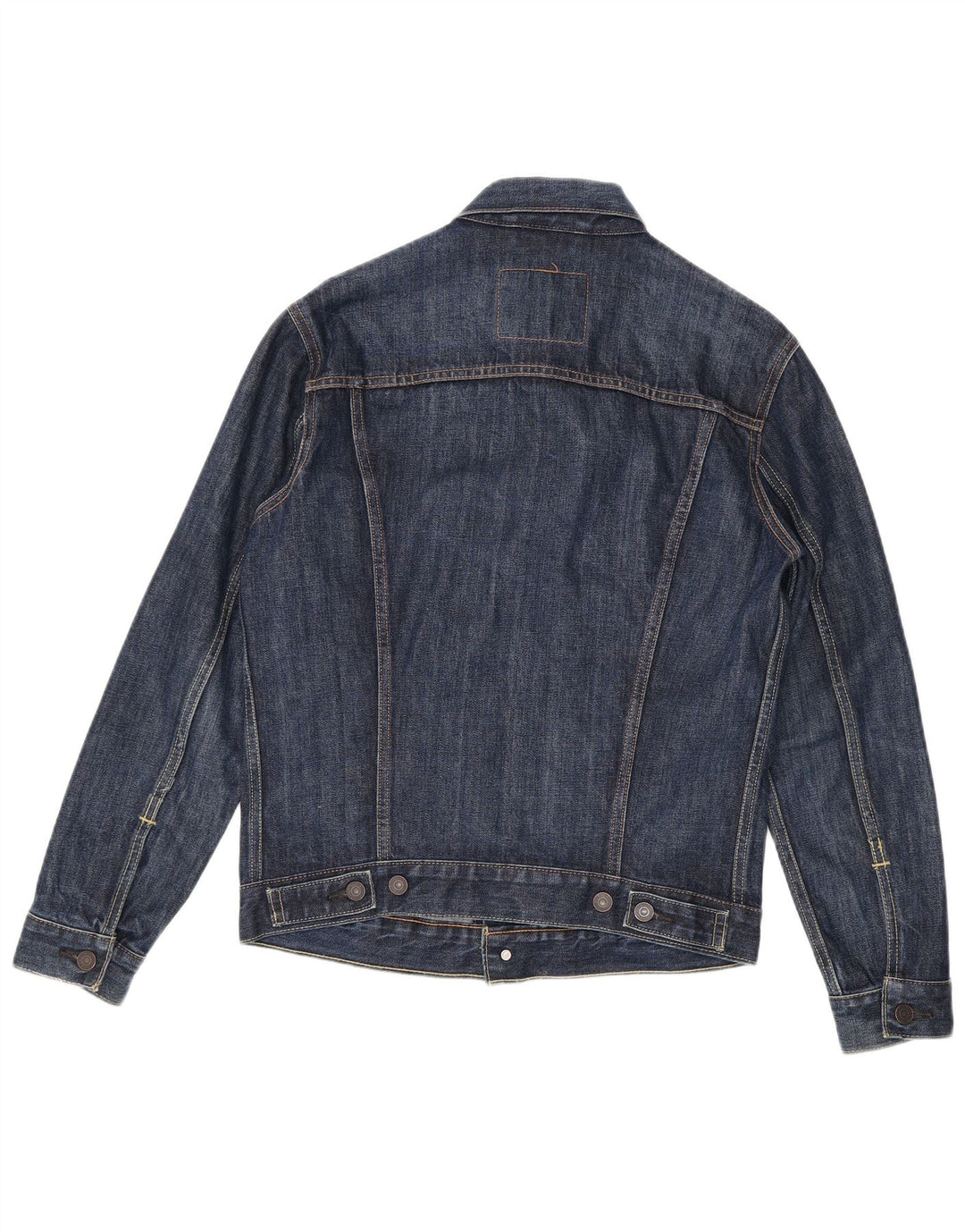 Levi's Veste en jean pour homme UK 36 Small Bleu marine Coton