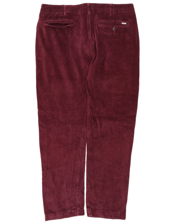 Levi's Pantalon droit en velours côtelé homme W34 L28 Coton bordeaux