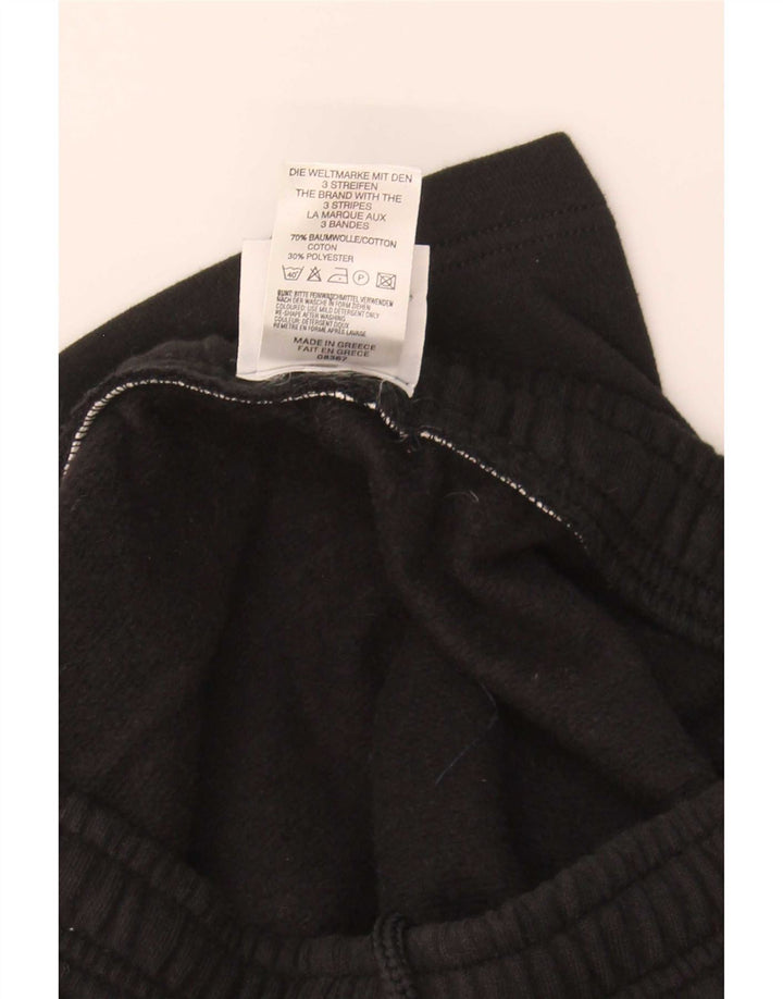 Adidas Pantalon de survêtement pour homme en coton noir moyen