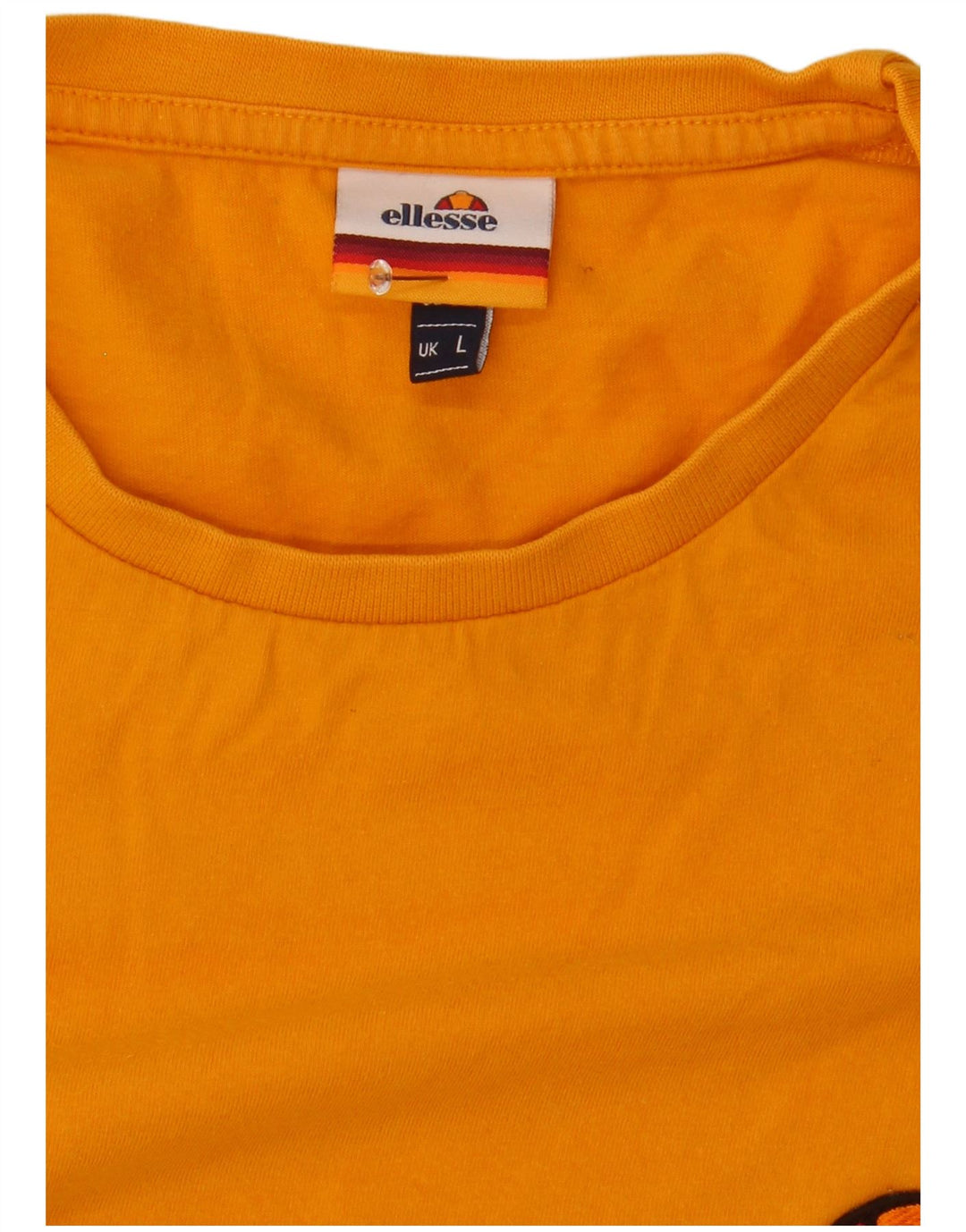Ellesse T-Shirt Homme Haut Large Jaune Colourblock