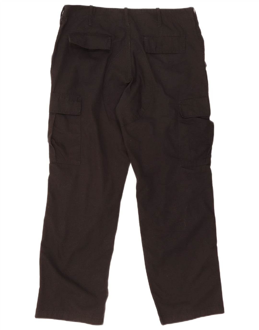 Pantalon Cargo Droit Vintage Homme Moyen W36 L30 Noir
