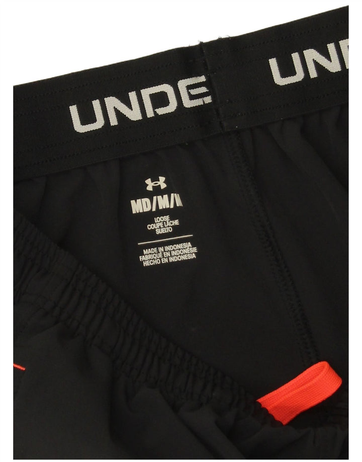 Under Armour Short de Sport Homme Noir Moyen Polyester