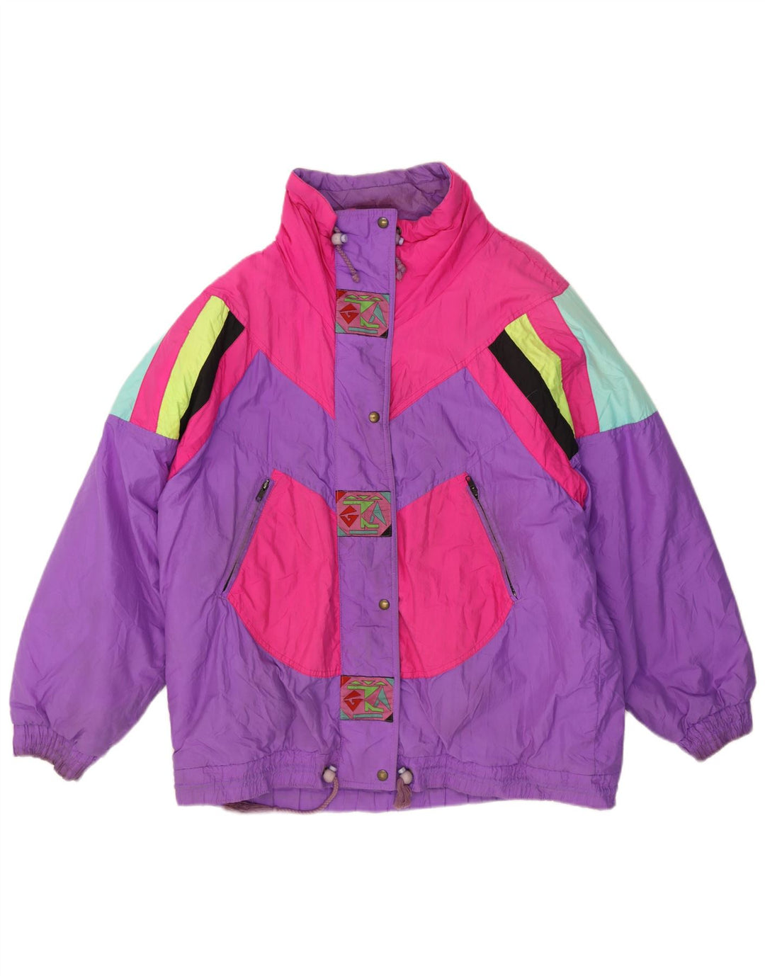 Rodeo Veste de ski surdimensionnée pour femme EU 42 Large Multicolore Colourblock