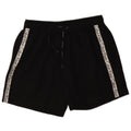 Calvin Klein Short de bain graphique pour hommes, grand, en polyester color block noir