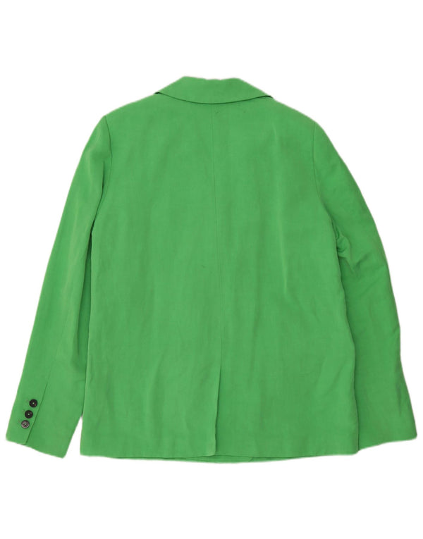 Scotch & Soda Veste Blazer Double Boutonnage Femme UK 44 Vert Moyen