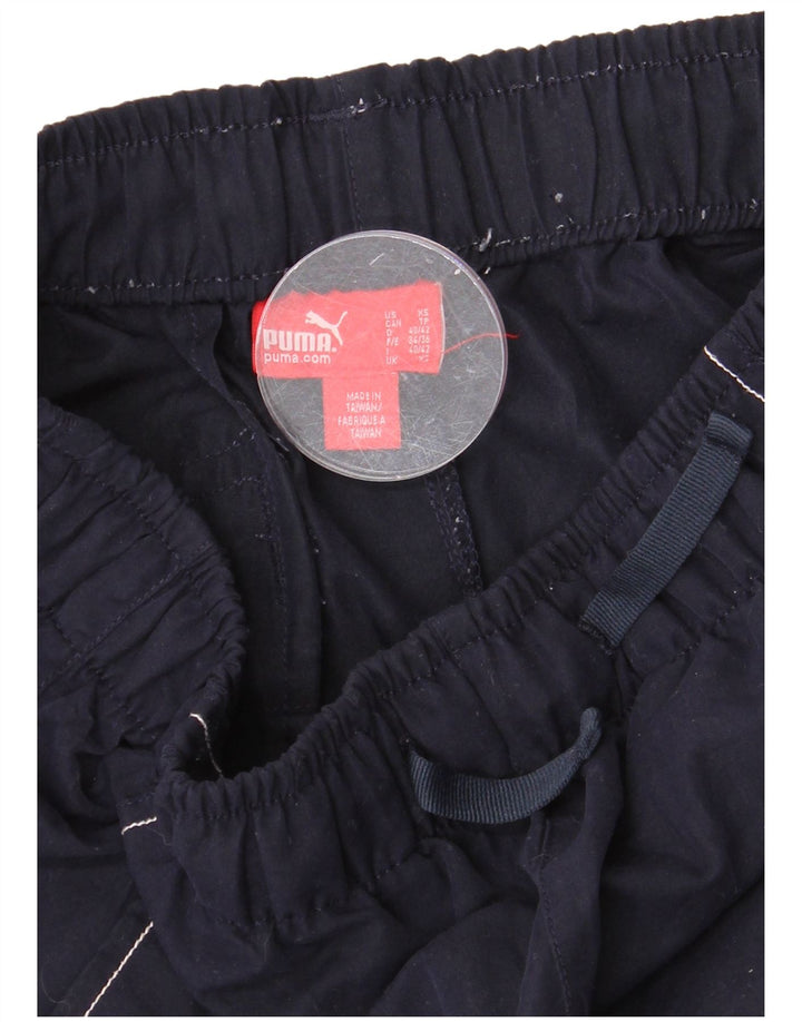 PUMA Short Graphic Sport Homme Bleu Marine Colorblock XS