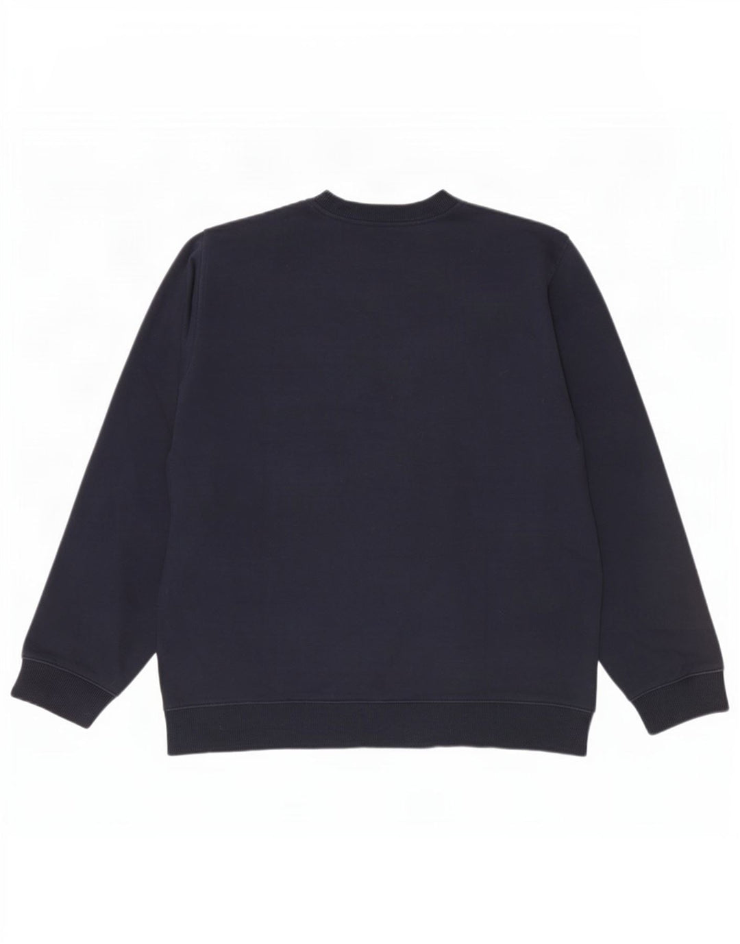 Reebok Sweat-shirt pour homme en coton bleu marine Taille L