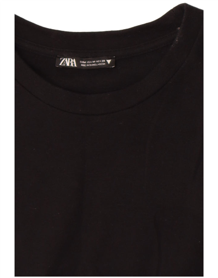 Zara Robe trapèze pour femme UK 12 Noir moyen