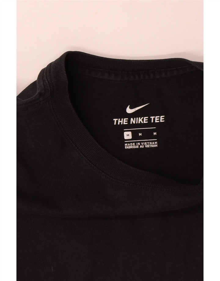 Nike T-Shirt Homme Noir Moyen Coton