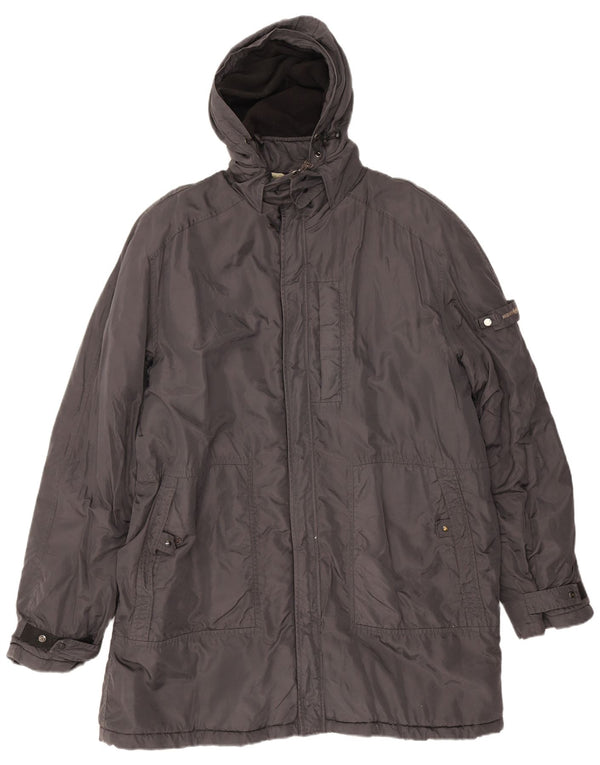 Henri Lloyd Manteau coupe-vent à capuche pour homme UK 44 2XL Gris