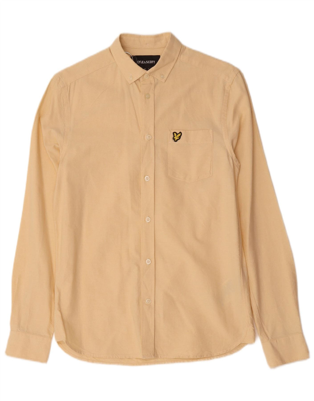 Lyle & Scott Chemise Homme XS Jaune Coton